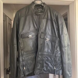 Vintage Harley Davidson Mens Leather Jacket XL